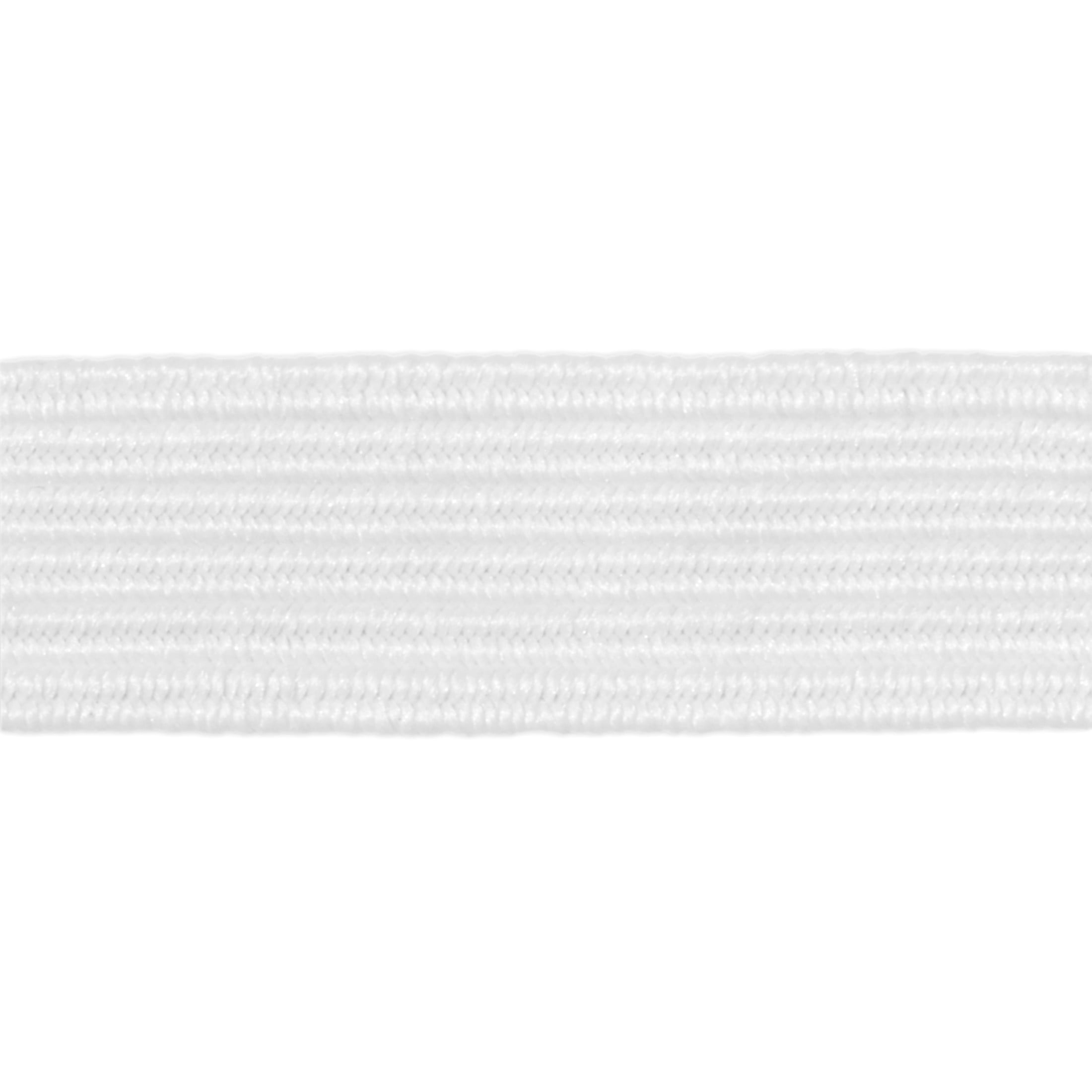 Dritz 3/8" Sewing & Crafting Braided Elastic White Value Pack 12 Yards