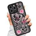thumbnail image 1 of Funda de teléfono AIGOMARA para iPhone 16 Pro con MagSafe Butterfly Pink, 1 of 7