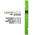 thumbnail image 2 of LawnRAZOR Blade for Scag 72 inch Deck 482882 Notched High Lift 3 Pack 810-CBL2465D, 2 of 6