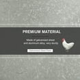 thumbnail image 5 of PawHut Automatic Chicken Feeder Galvanized Steel Poultry Feeders, 30 Lbs of Feeds, 5 of 9