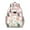 Pioneer Flower Floral, variant on Pioneer Flower Floral Print Pattern Backpack for School,Cute School Bag,Schoolbag with Adjustable Shoulder Straps & Padded Back,15.25"x11.5"x5.25"