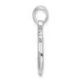 thumbnail image 3 of FJC Finejewelers 925 Sterling Silver Rhodium Plated Polished 3D Anchor Charm 22 x 12 mm, 3 of 6