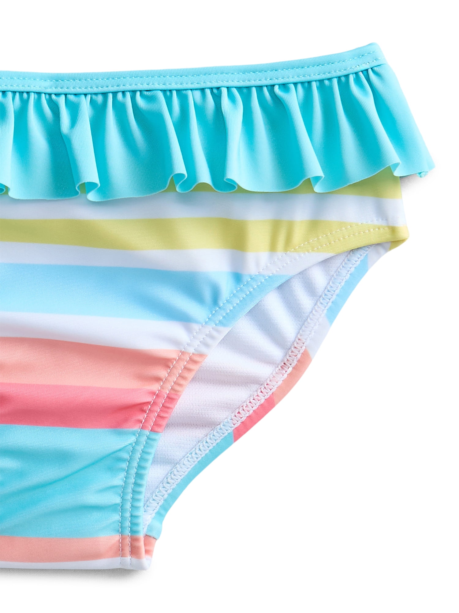 Character Toddler Girl Ruffle Tankini Swimsuit, 2-Piece, Sizes 12M-5T