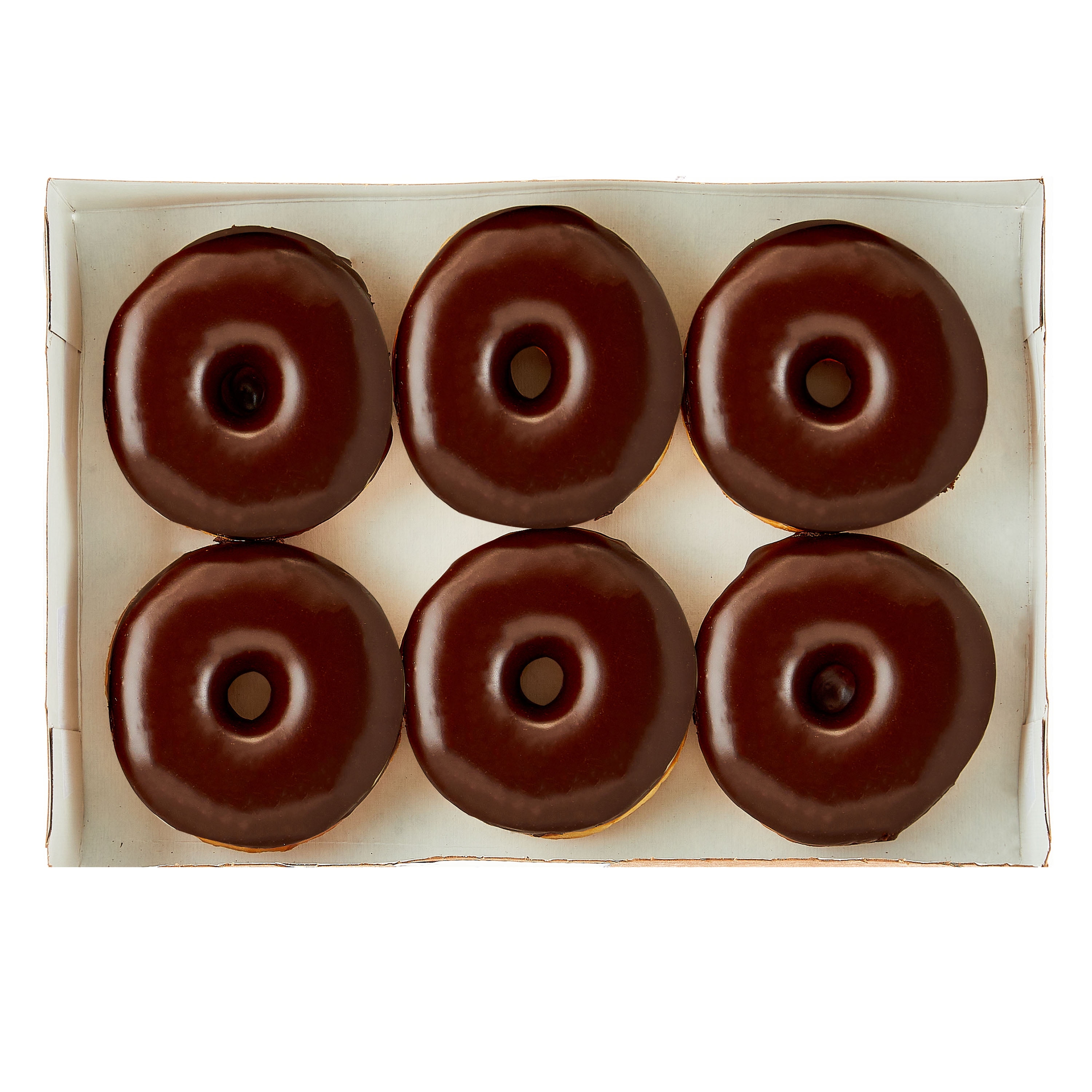 Freshness Guaranteed Whole Donuts with Chocolate Icing, 14 oz, 6 Count