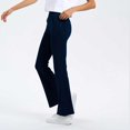 thumbnail image 7 of Bell Bottom Jeans For Women High Waisted Stretchy Flare Jeans Pull On Wide Leg Jeans V Flare Pants, 7 of 7