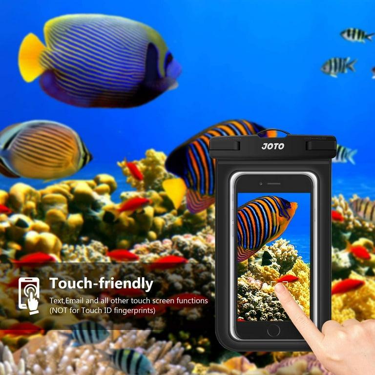 JOTO Universal Waterproof Pouch Phone Dry Bag Underwater Case for iPhone 11 Pro Max XS Max XR X 8 7 6S Plus SE 2020 Galaxy Pixel up to 6.9