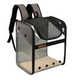 thumbnail image 1 of TopLLC Transparent Visible Pet Backpack Pet Small Dogs Outdoor Travel Bag Carry, 1 of 1