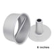 thumbnail image 4 of Molde de gasa para pastel, molde redondo, herramientas para asar de aluminio, sartén de cocina, utensilios para hornear, fondo de pan, chimenea, Herramientas y accesorios para hornear 6 pulgadas Injueey HA074876-01, 4 of 6