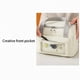 thumbnail image 4 of Inteprter Bolsa de almuerzo portátil Aislamiento de poliéster Bolsas de alimentos Mantener frescos Contenedores de almacenamiento de picnic Tote con asa Almacenamiento y organización del hogar L Inteprter HA066616-02, 4 of 6