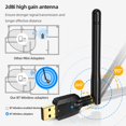 thumbnail image 4 of USB Bluetooth-Compatible5.1 Adaptateur 100M Récepteur Audio Sans Fil pour Ordinateur PC, 4 of 10