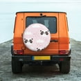 thumbnail image 4 of Haiem Spare Tire Cover , Wheel Cover with Cute Panda printed, Camper Spare Tire Cover Fit for Jeep Wrangler Rv SUV Truck Travel Trailer-15 inch, 4 of 9