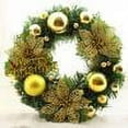 thumbnail image 5 of 30cm Christmas Thanksgiving Decorations/Christmas Wreath/Hotel Mall Decoration/ Handmade Wave Wreath Gate Hanging Cabinet Window Towers Arrangement, 5 of 5