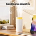 thumbnail image 4 of Xihbxyly Humidificador Usb, Doble Pulverización, Elegante Luz Nocturna, Diseño Compacto de Escritorio, Ideal para Oficina y Dormitorio, Hidratación, Color Blanco, 21,5 X 9,7 X 9,7 Cm., 4 of 7
