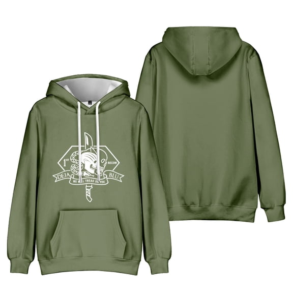 Miles Quaritch Deja Blu Hoodie movie cosplay Hoodie Drawstring Pocket Sweatshirt Men/women fashion Pullover