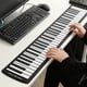 thumbnail image 4 of 61-Key Piano, Piano Keyboard, Soft Silicone Electronic Keyboard, Birthday Gift For Beginners Sustain Sound For Kid, 4 of 8