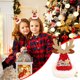 thumbnail image 5 of Adornos navideños, adornos navideños, regalos navideños, decoración navideña para el hogar, gorro navideño, horquilla, asta, copo de nieve, accesorios para el cabello, accesorios festivos, horquilla,, 5 of 5