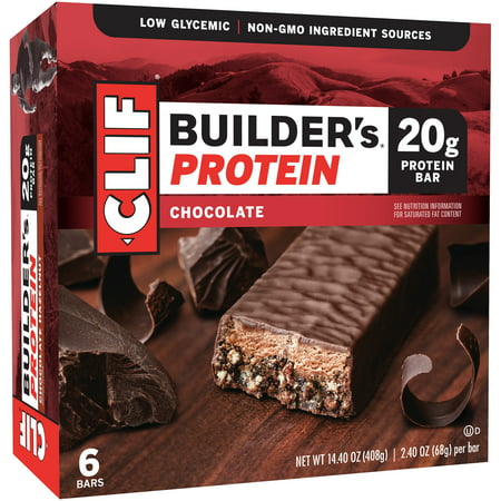 Bar des protéines de chocolat Builder, 6pk