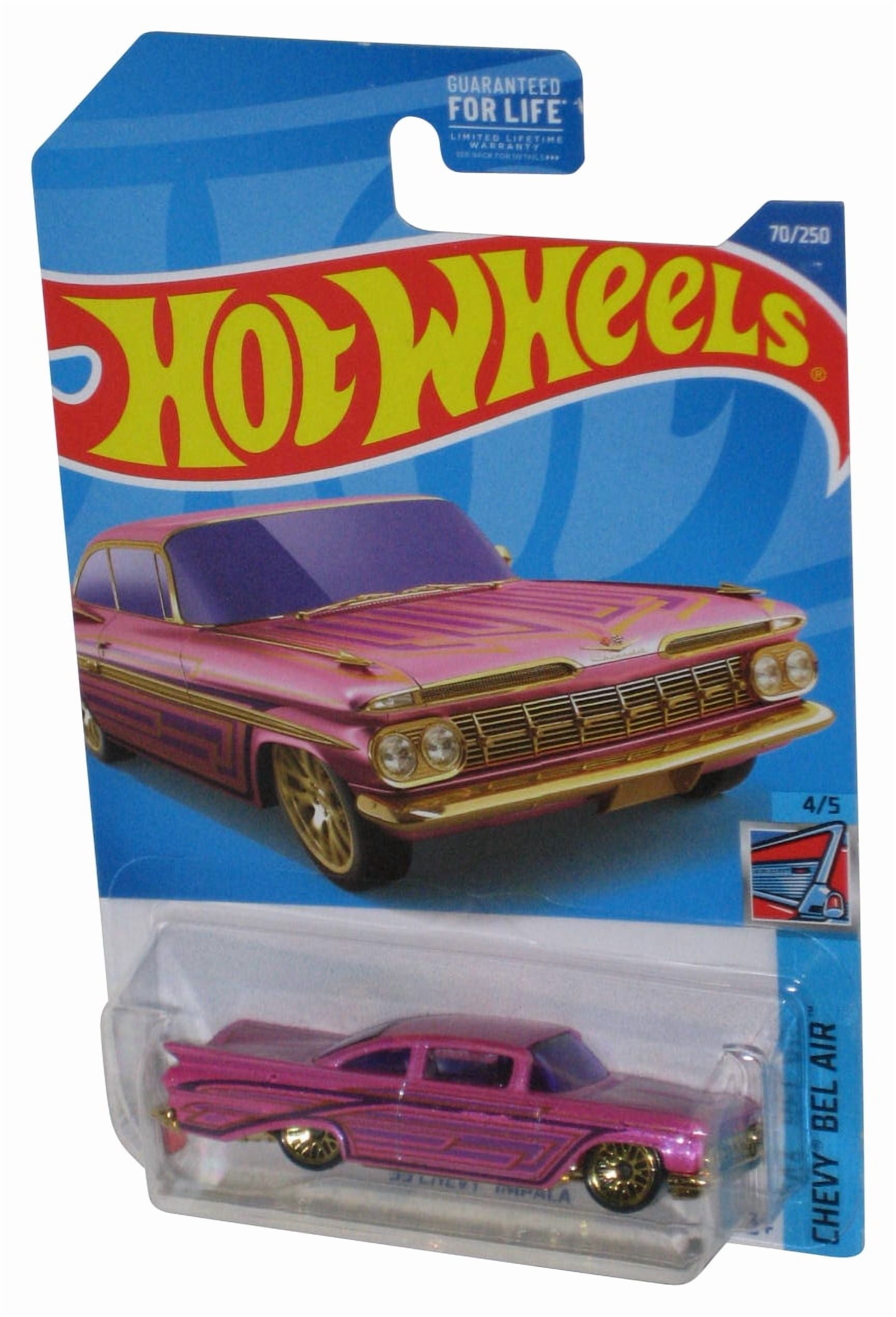 Hot Wheels Chevy Bel Air 4/5 (2021) Blue '59 Impala Toy Car 70/250