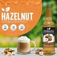 thumbnail image 3 of Syruvia Hazelnut Syrup Pure Cane Coffee Flavoring Syrup, 25.4 fl Oz With Pump, 3 of 6