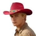 thumbnail image 4 of Chapeau de Cowboy Style Western pour Usage Quotidien à la Maison avec Design Classique et Attrait Intemporel, 4 of 5