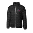thumbnail image 2 of Men's Cutter & Buck Black Buffalo Bisons Rainier PrimaLoft Eco Insulated Full-Zip Puffer Jacket, 2 of 3