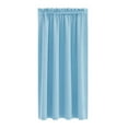 thumbnail image 2 of The Big Save karymi Curtains Heat Insulation Energy Saving Bedroom and Kitchen Curtains Scandinavian Solid Colour Silk Curtains Birthday Gifts The Big Save The Big Save, 2 of 4