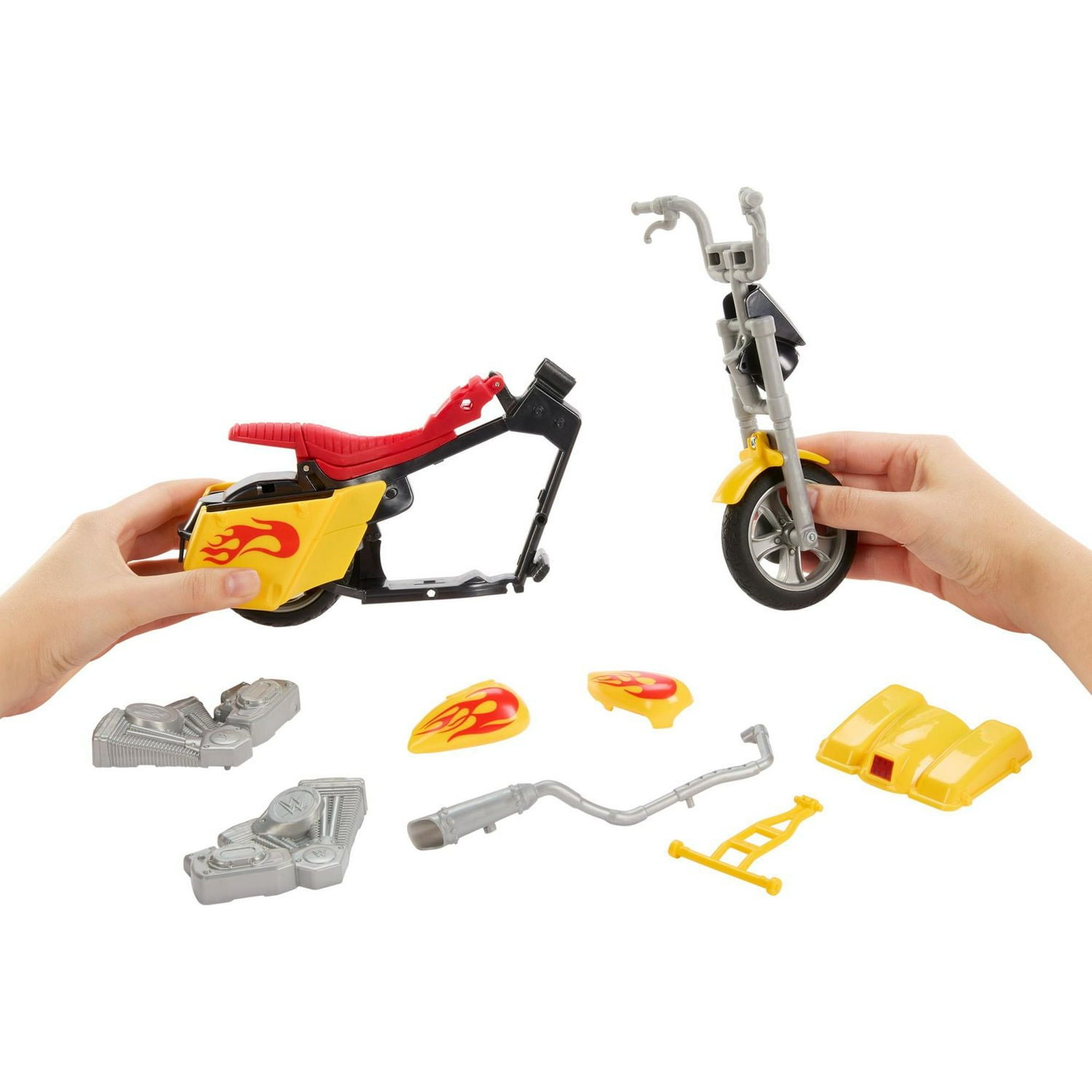 WWE Wrekkin Python Power Slamcycle Vehicle with Hulk Hogan
