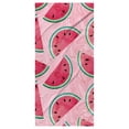 thumbnail image 2 of Bradem Summer Oversized Cotton Beach Towel, 60x28 In, (Watermelon) Cute Cartoon Print Beach Blanket, Extra Large Microfiber Quick-Drying Pool Towel, Summer Gifts for Women, 2 of 9