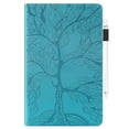 thumbnail image 3 of Tree of Life Embossed Case for Fire HD8(2022) Stand, Card Slots, Stylus Loop Blue, 3 of 5