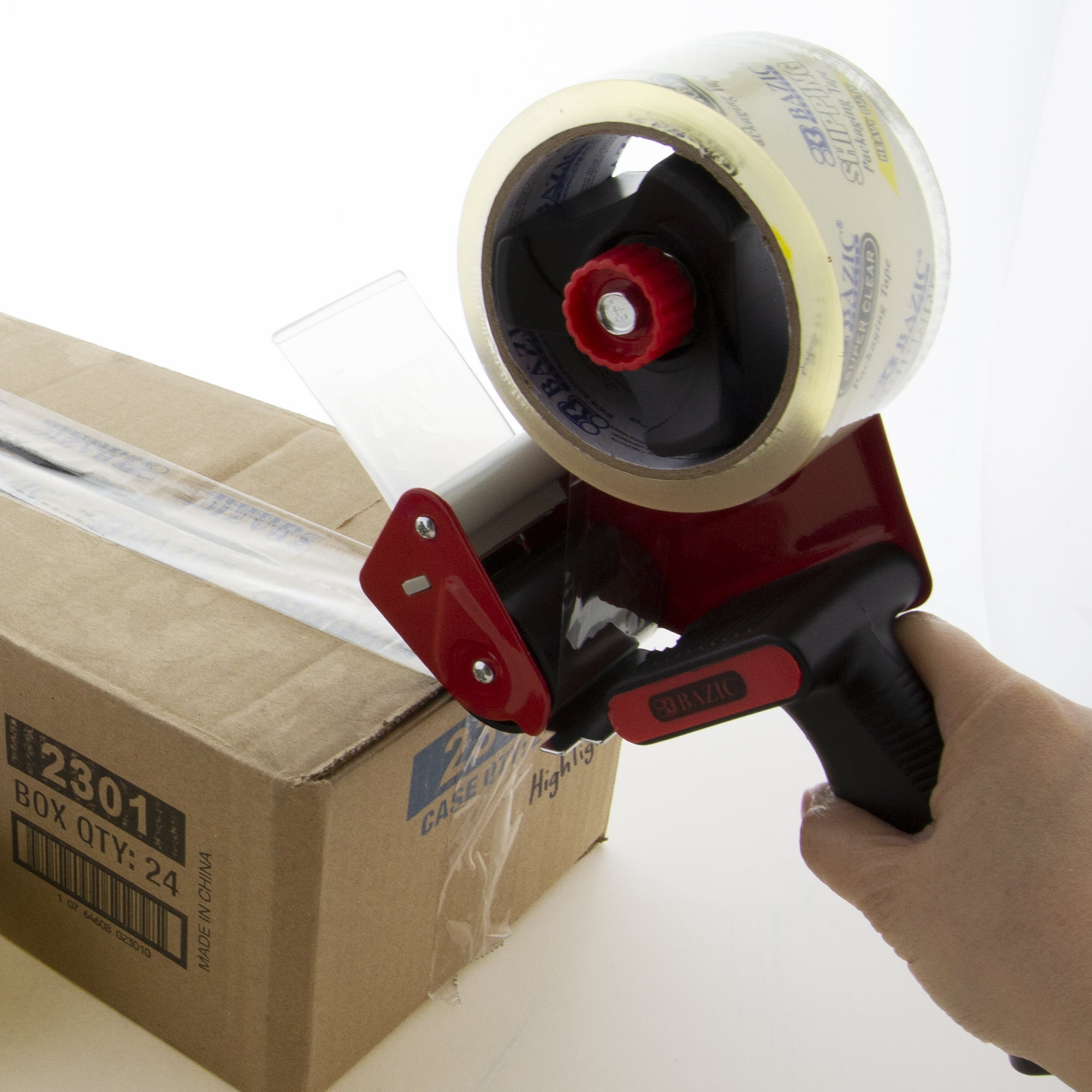 BAZIC Heavy Duty Tape Dispenser Gun, 2 Rolls 2" x 54, 1-Pack