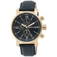 thumbnail image 1 of Fossil Rhett Chronograph Navy Leather Watch BQ1704, 1 of 2