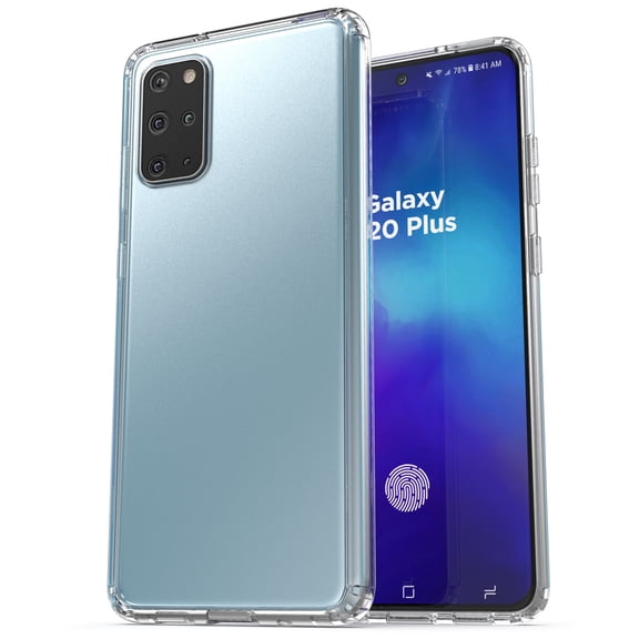 Galaxy S20 Plus Clear Case - Slim Transparent Crystal Case for Samsung S20 Plus Phone
