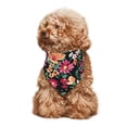 thumbnail image 4 of Naloa Many Kind Of Flowers Dog Bandanas 1PC Washable Triangle Dog Scarfs Premium Durable Fabric, for Small Medium Large Dogs and Cats, 4 of 6