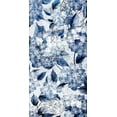 thumbnail image 2 of Kimberly, Allen 14x24 Gold Ornate Wood Framed with Double Matting Museum Art Print Titled - Indigo Hydrangea B, 2 of 4