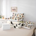 thumbnail image 6 of Manfei Cartoon Halloween 7-Piece Twin Bedding,Pink Pastel Bat Bedding Comforter Set,Reversible, 6 of 7
