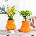thumbnail image 3 of Self-watering Flowerpot with Self-absorbing Cotton Rope Creative Plastic Plant Pot Indoor Planter with Inner Cup for Succulent Cactus Herb African Violets, 3 of 8