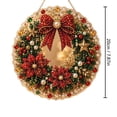 thumbnail image 4 of Christmas Pearl Art DIY Diamond Painting Hanging Suncatcher Ornament, Handmade Christmas Diamond Painting Hanging Pendant, Craft Crystal Pearl Bead Wall Window Decor, 4 of 6