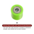 thumbnail image 4 of Unique Bargains 8mm Chain Roller Pulley Tensioner Wheel Guide Cylinder Type for Bike Sliding Door, Green, 4 of 6