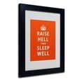 thumbnail image 2 of Trademark Fine Art "Raise Hell VI" Canvas Art by Megan Romo, Black Frame, 2 of 2