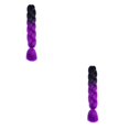 thumbnail image 2 of Seitruly Trenzas Con Extensiones De Cabello Trenzado Materiales Fáciles De Color Natural Alta Semejanza Con El Cabello Real Type13 NO13, 2 of 6