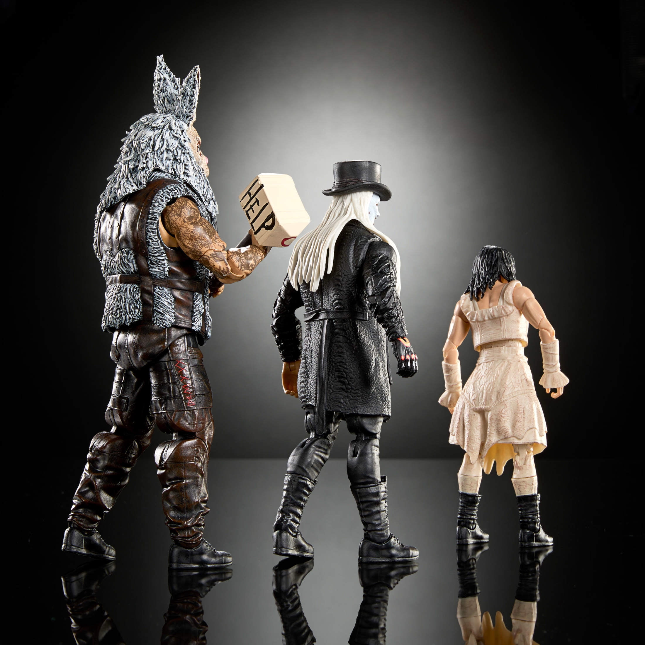WWE Elite Collection Wyatt Sicks Set of 3 Collectible 6-inch Action Figures & Accessories
