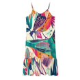 HANSHBDB Cute Bird Surrounded 39 Women's Maxi Summer Dress , Loose