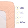 thumbnail image 3 of Juego de sábanas Sweet Home Collection 1500 Supreme Twin XL Peach, 3 of 6