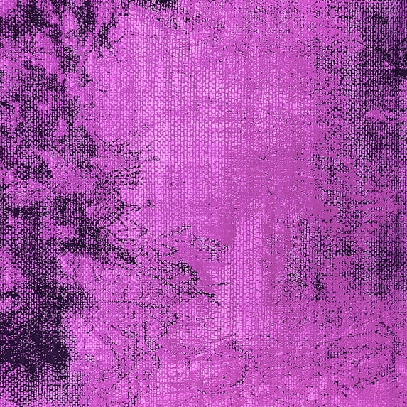 Ahgly Company Indoor Square Oriental Pink Industrial Area Rugs, 6' Square
