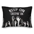 thumbnail image 2 of Creative Products Keep on Creepin on Zombies 14x20 Spun Poly Pillow, 2 of 3