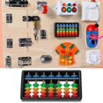 thumbnail image 4 of Kid Activity Busy Board DIY Accessories Colorful Abacus 4 years old learning for Kids Preschool, 4 of 9
