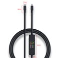 thumbnail image 1 of Tipo-C Macho A Macho 2.0 Cable De Datos Dual 100W Teléfono Móvil Pantalla De Carga Rápida Detección De Pantalla Cable De Datos De Carga Inevent EL012978-00, 1 of 6