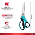thumbnail image 3 of SINGER ProSeriesTM 9” Pinking Shears / SINGER ProSeries 9" Pinking Shears - Heavy-Duty Stainless Steel - Zigzag Cut for No-Fray Fabric, Sewing & Craft Edging, 3 of 8
