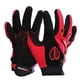 thumbnail image 1 of Guantes Microfibra Alessia Proteccion Nudillos Negro/Rojo XL, 1 of 2