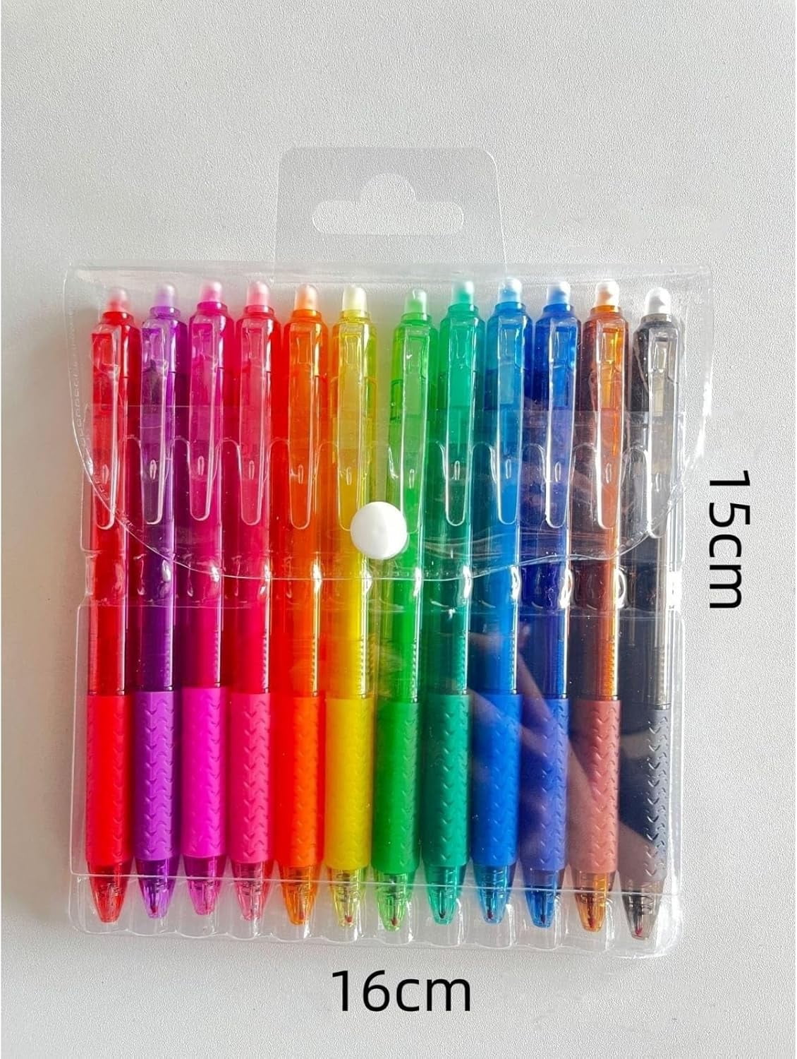 Multi-color Erasable Gel Pens 12 PCS, Retractable Rollerball Pens, Erasable Colored Pen, Write, Erase, And Rewrite with Ease, For Drawing Writing Planner (1)